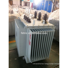 Oil immersed wound core full copper distribution transformers 6.6kv /415v